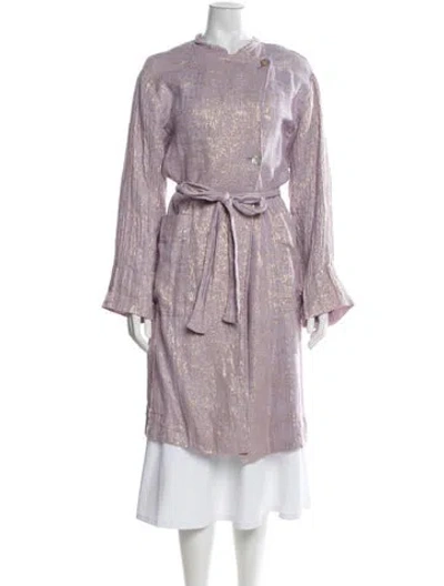 Pre-owned Raquel Allegra Glitter Accents Robe