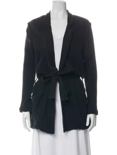 Pre-owned Raquel Allegra Jacket In Black