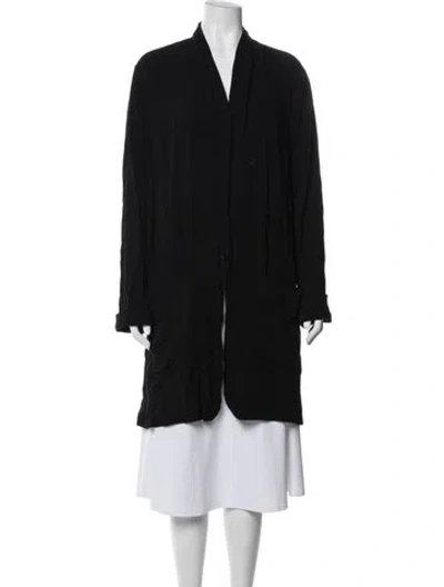 Pre-owned Raquel Allegra Jacket In Black