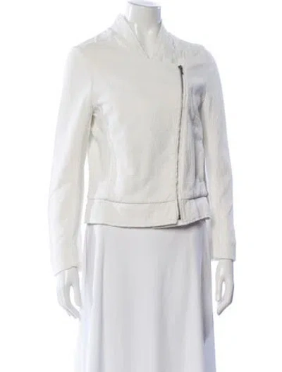 Pre-owned Raquel Allegra Jacket In Neutral