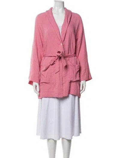 Pre-owned Raquel Allegra Jacket In Pink