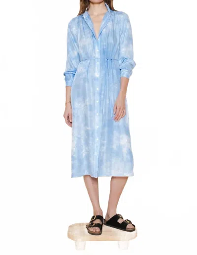 Raquel Allegra Linnfield Dress In Blue