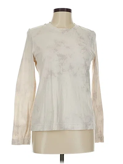 Pre-owned Raquel Allegra Long Sleeve T-shirt In Pink