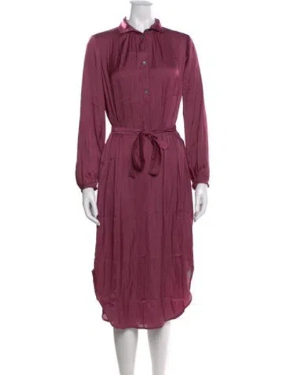 Pre-owned Raquel Allegra Midi Length Dress W/ Tags In Pink