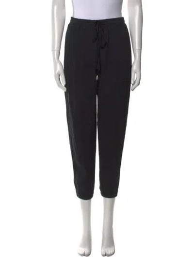 Pre-owned Raquel Allegra Skinny Leg Pants In Black