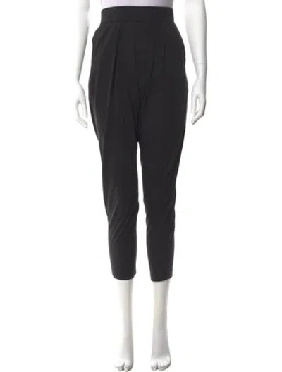 Pre-owned Raquel Allegra Skinny Leg Pants In Black