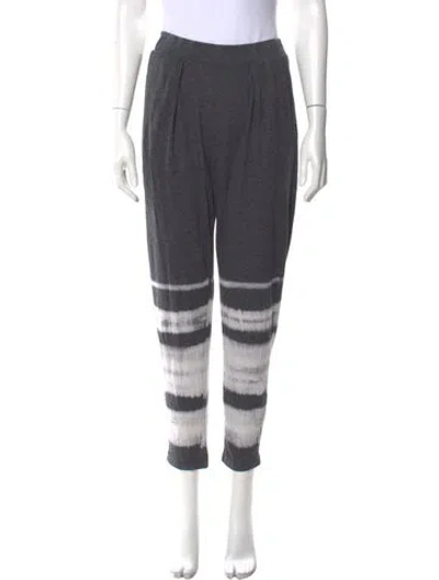 Pre-owned Raquel Allegra Skinny Leg Pants In Gray