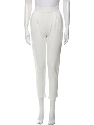 Pre-owned Raquel Allegra Skinny Leg Pants In Neutral
