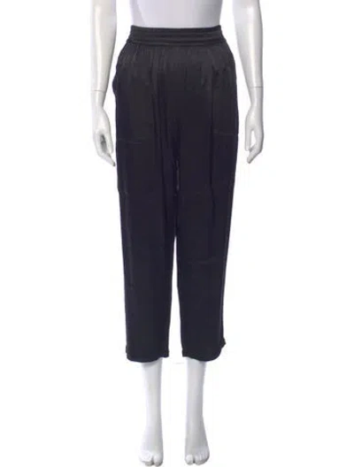 Pre-owned Raquel Allegra Straight Leg Pants In Blue