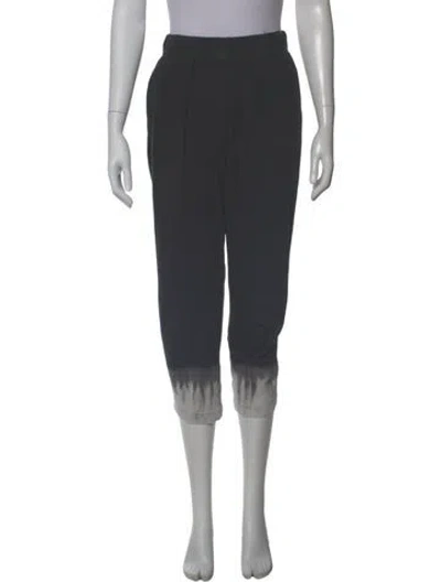 Pre-owned Raquel Allegra Straight Leg Pants In Gray