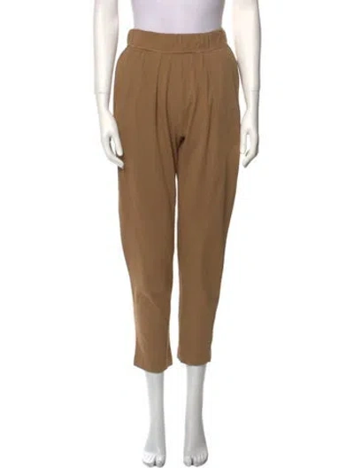 Pre-owned Raquel Allegra Straight Leg Pants In Neutral