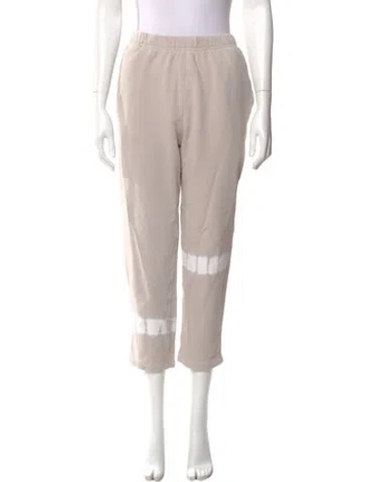 Pre-owned Raquel Allegra Straight Leg Pants In Neutral