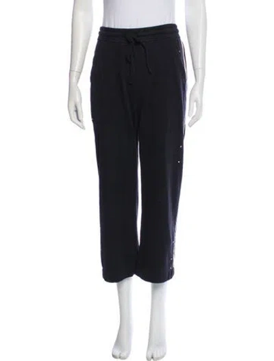 Pre-owned Raquel Allegra Sweatpants In Black
