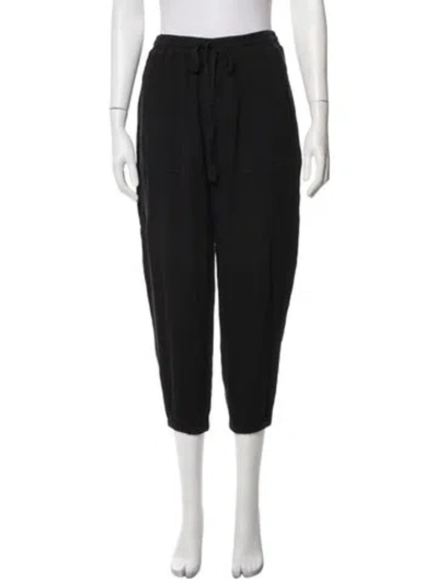 Pre-owned Raquel Allegra Sweatpants In Black
