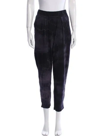 Pre-owned Raquel Allegra Sweatpants In Blue