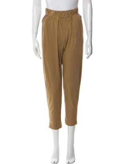 Pre-owned Raquel Allegra Sweatpants In Neutral
