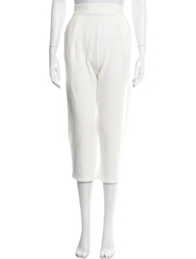 Pre-owned Raquel Allegra Sweatpants In Neutrals