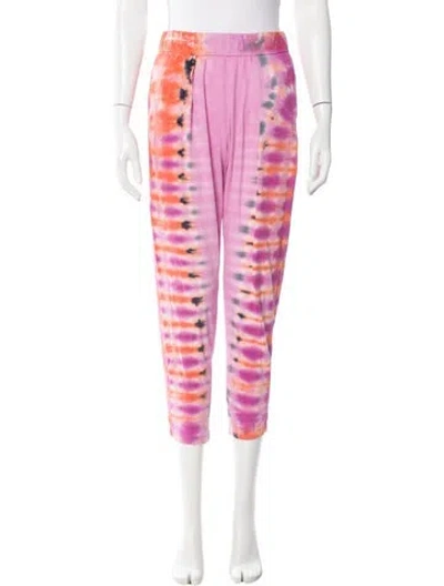 Pre-owned Raquel Allegra Tie-dye Print In Pink