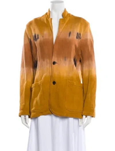 Pre-owned Raquel Allegra Utility Jacket In Brown