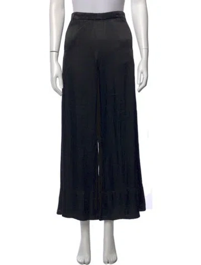 Pre-owned Raquel Allegra Wide Leg Pants In Multi
