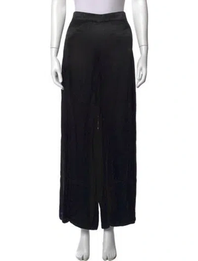 Pre-owned Raquel Allegra Wide Leg Pants In Multi
