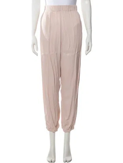 Pre-owned Raquel Allegra Wide Leg Pants In Neutrals