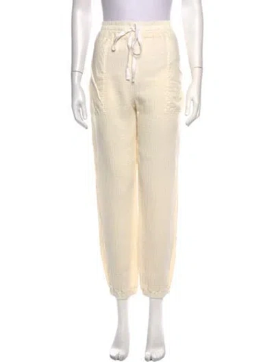 Pre-owned Raquel Allegra Wide Leg Pants W/ Tags In Neutrals