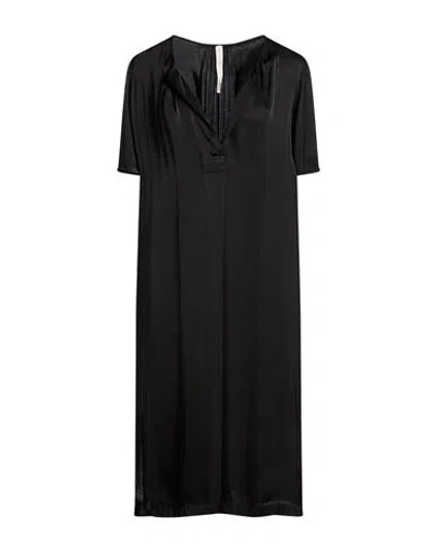 Raquel Allegra Woman Midi Dress Black Size 1 Rayon