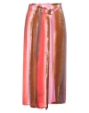 Raquel Allegra Woman Midi Skirt Pink Size 1 Rayon In Pink