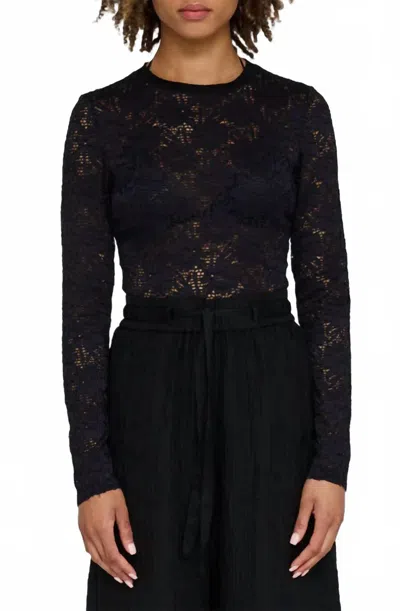 Raquel Allegra Women's Elise Top In Black