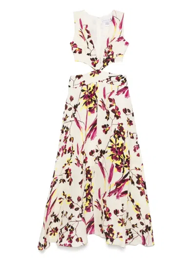 Raquel Diniz Bahia Maxi Dress In Neutrals
