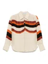 Raquel Diniz Bahia Shirt In Linen With Stripes