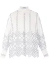 Raquel Diniz Sangallo Lace Shirt In White