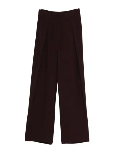 RAQUEL DINIZ PANTALÓN CASUAL - ROJO OSCURO