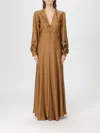 Raquel Diniz Dress  Woman Color Brown In Brown