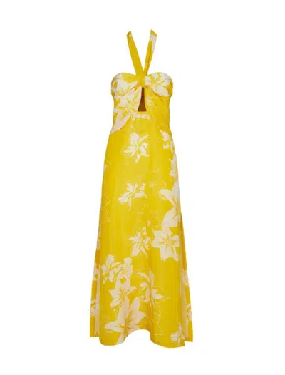 Raquel Diniz Dresses In Yellow
