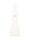 Raquel Diniz Elis Maxikleid In White