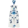 Raquel Diniz Ipanema Midi Dress In Blue