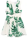 Raquel Diniz Floral-print Mini Dress In Multicolor