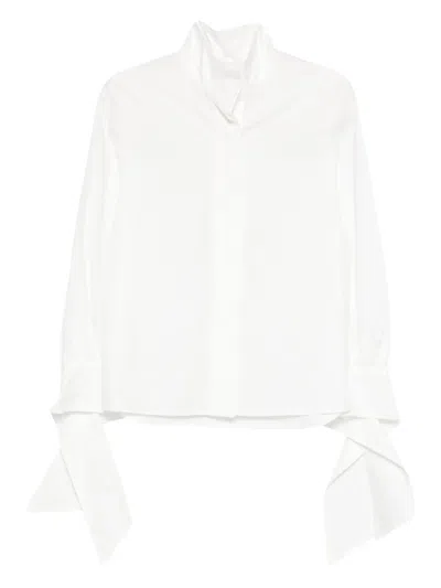 Raquel Diniz Enea Long-sleeved Shirt In White
