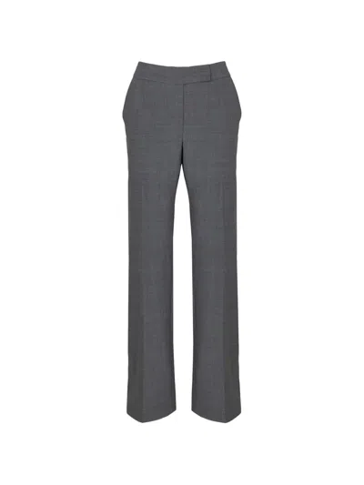 Raquel Diniz Eliana Straight-leg Trousers In Gray