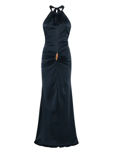 Raquel Diniz Elis Maxi Dress In Blue