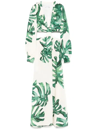 Raquel Diniz Fiona Maxi Dress In White