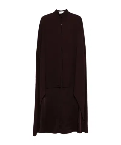 RAQUEL DINIZ HIGH-NECK CAPE