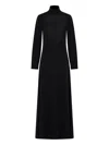 Raquel Diniz High-neck Maxi Dress In Black