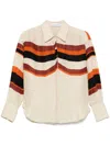 Raquel Diniz Bahia Shirt In Linen With Stripes