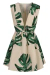 Raquel Diniz Floral-print Mini Dress