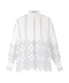 Raquel Diniz Sangallo Lace Shirt In White