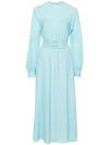 RAQUEL DINIZ MARTA CHIFFON MIDI DRESS