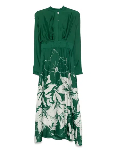 Raquel Diniz New Yang Midi Dress In Green